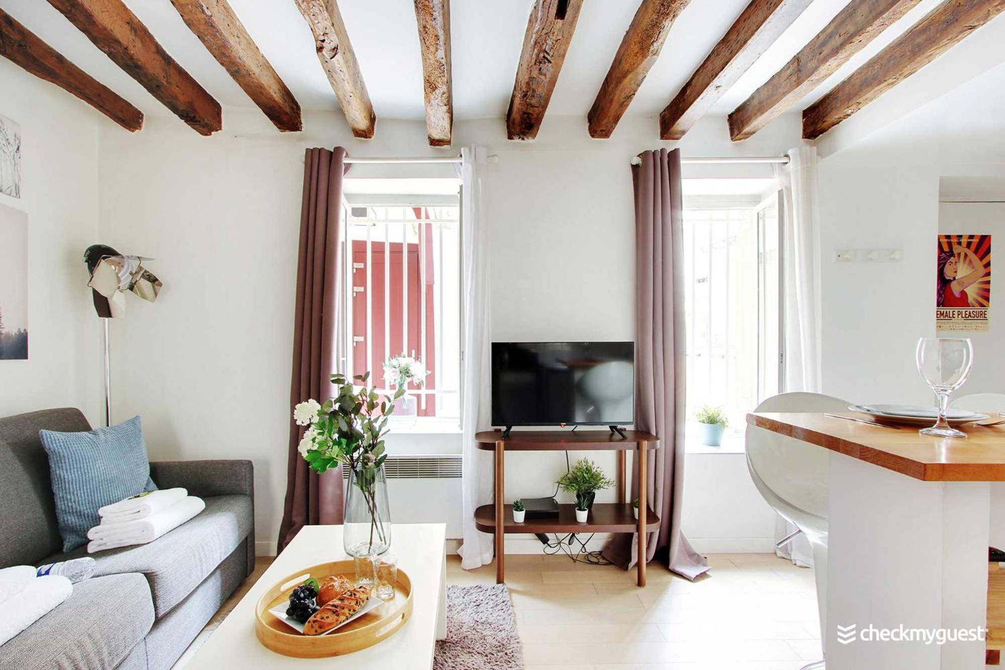 Apartment Cozy 2p - Rue Mouffetard *
