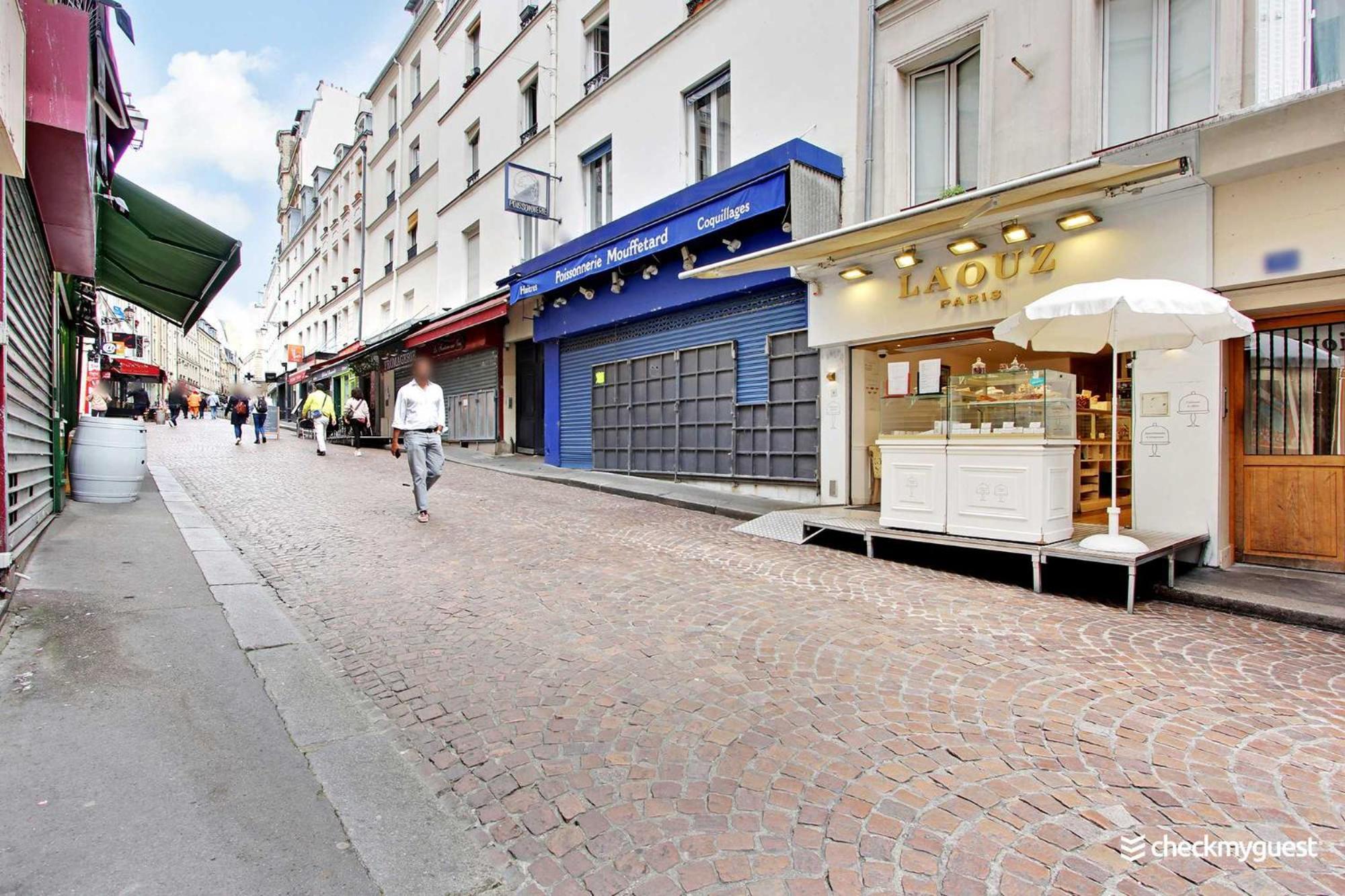 Cozy 2p - Rue Mouffetard Appartement Parijs